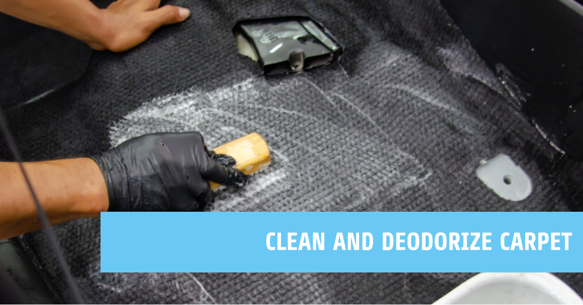 Clean and Deodorize Your Car’s Carpet
